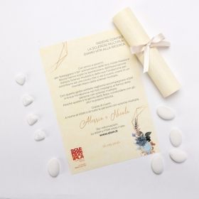 Pergamena Solidale Anniversario, Avorio