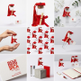 Bomboniera solidale per Laurea Fialetta con Tocco rosso, 12 pz | Miniatura 2