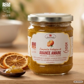 Composta BIO di Arance Amare Solidale, 210 gr