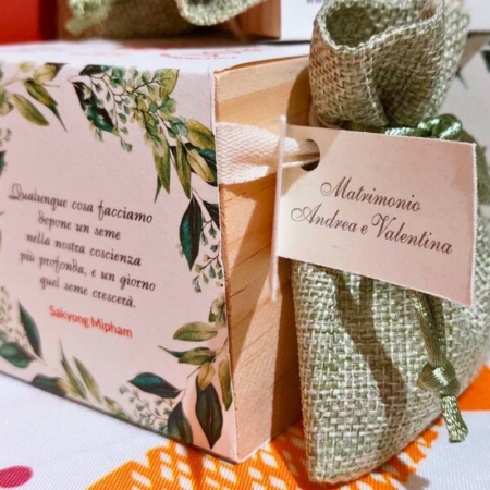 Sacchetto Floreale Da Sposa - Italia - Foto 8