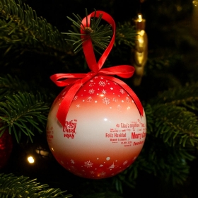 Palla di Natale ecologica solidale