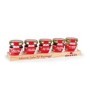 Salse per i formaggi assortite in vassoio legno, 5 pz