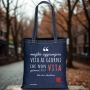 Shopper in jeans solidale | Miniatura 1