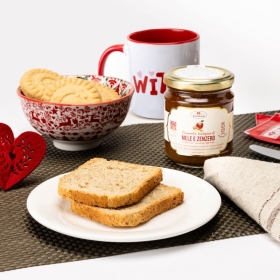 Composta BIO di Mele e Zenzero Solidale, 210 gr
