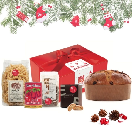 Il cesto Sfizioso solidale, 5 prodotti