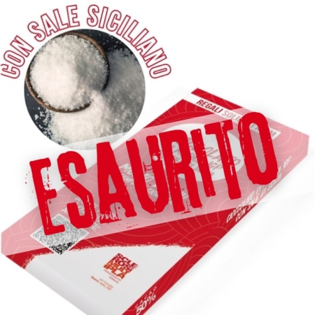 Cioccolato di Modica Solidale al sale siciliano, 100 gr